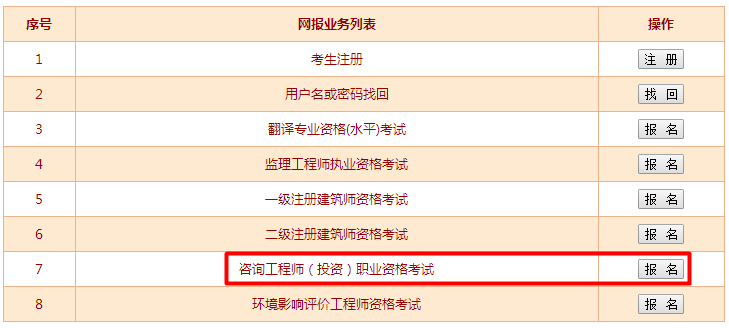湖南咨詢(xún)工程師考試報名入口：中國人事考試網(wǎng)