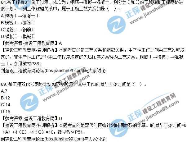 2017年監理師質(zhì)量、投資、進(jìn)度控制試題及答案