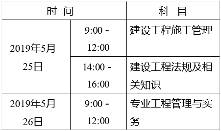 廣西2019年二級建造師報名時(shí)間公布