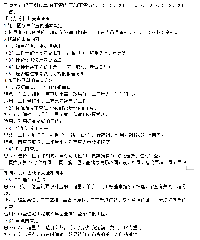 監理工程師考點(diǎn)