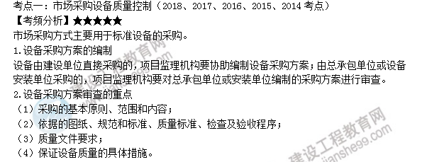 監理工程師考點(diǎn)