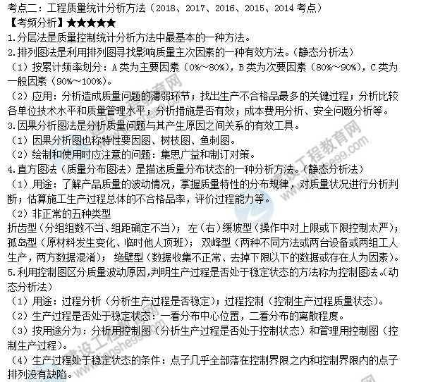 監理工程師考點(diǎn)